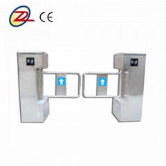 hot sale manual swing turnstile barrier gate for supermarket