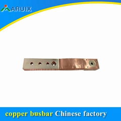 Low price copper laminated flexible busbars connector for lithium batteries