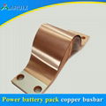 Low price copper laminated flexible busbars connector for lithium batteries 5