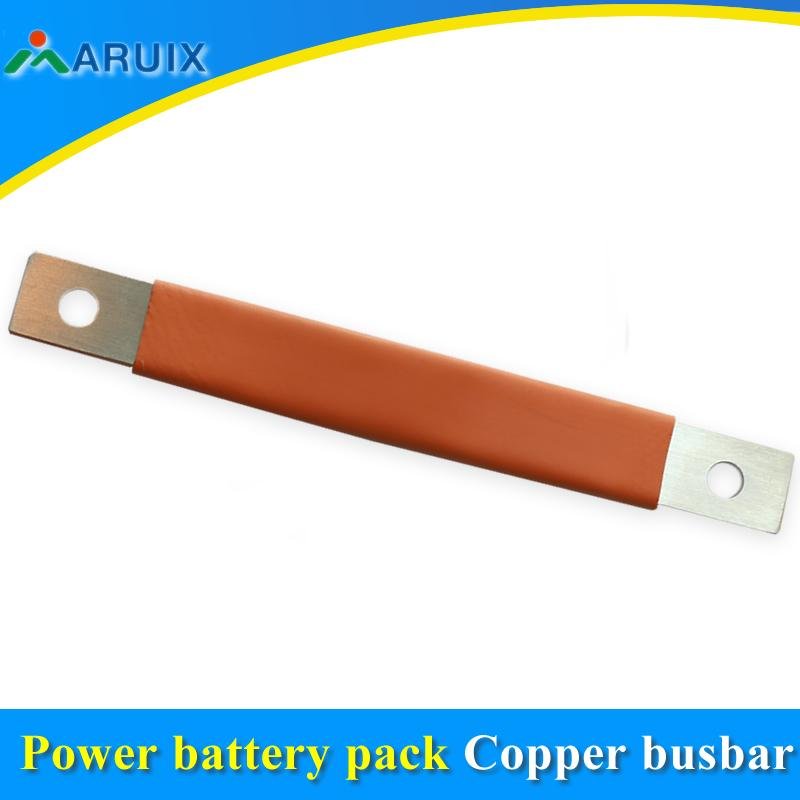 Customized Square Hole Busbar Wire Connectors Flexible Copper Bus bar Connector 2