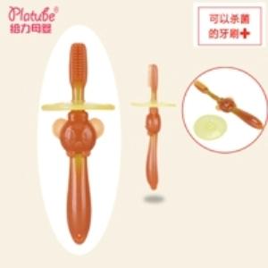 廠家直銷 嬰幼儿乳牙刷納米銀硅膠 2