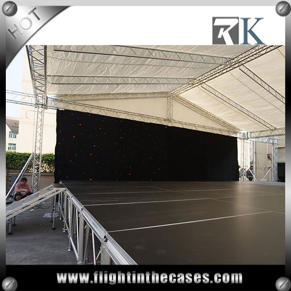 RK backdrop pipe and drape for stage backdrop church backdrop decoration