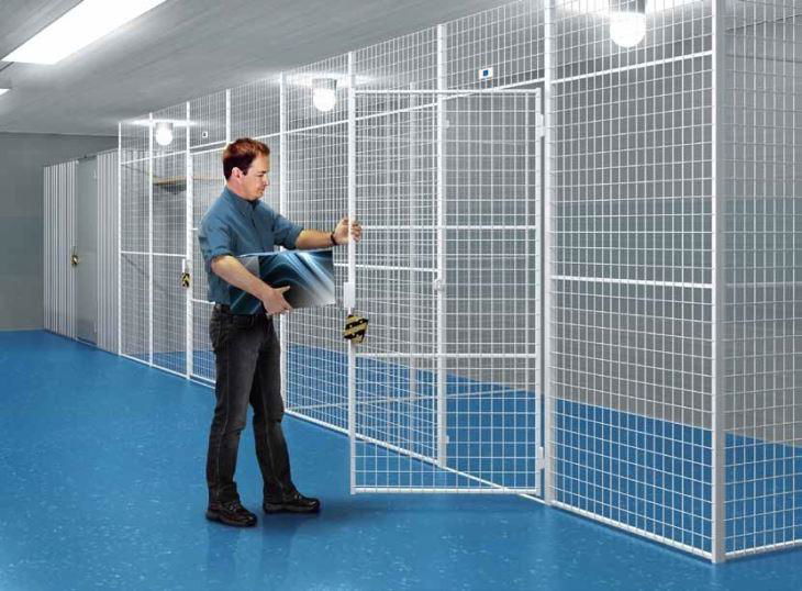 Wire Mesh House Partition Factory Movable Temporary Partition Mesh Fencing Panel 2