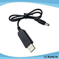 WGP computer dc cable 5V 2A step up 9V 12V micro usb charger cable