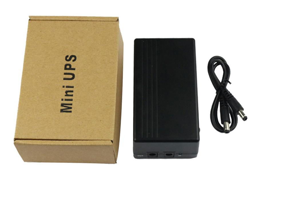 High capacity home storage power ups ip camera battery backup dc online ups 3