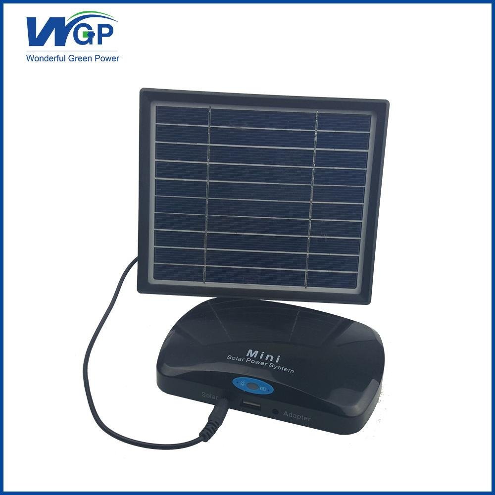 Multifunctional solar powered mini project home solar lighting system 2