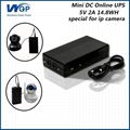 long warranty portable ups power supply 5v compact lithium ion mini ups for cctv