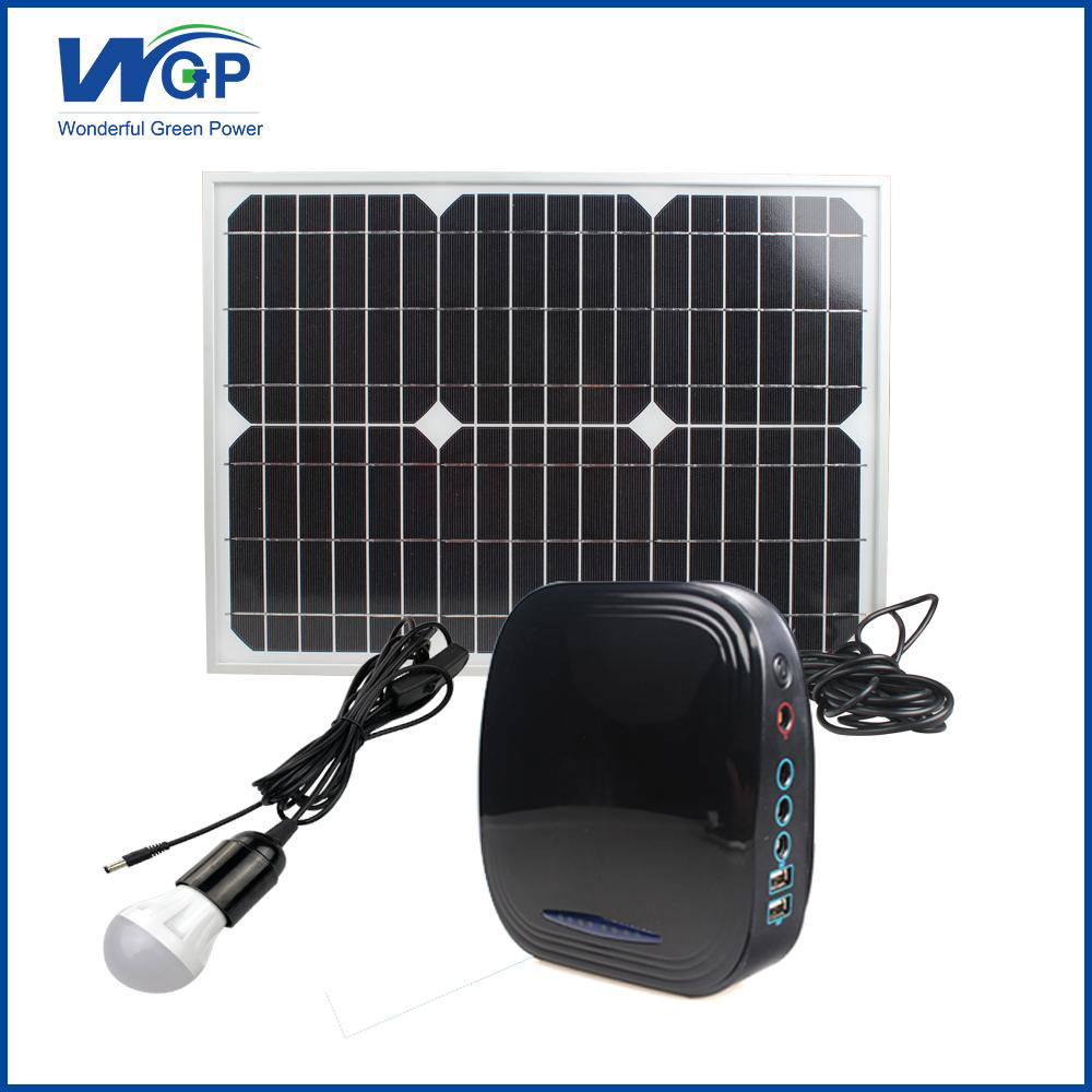 solar appliances portable mini lithium ion battery solar generator system 5