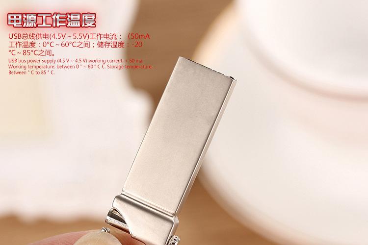 32GB Metallic Keychains Style USB 2.0 Flash Disk 3