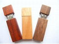 Wooden Material and 128MB~128GB Capacity 3 in 1 USB U Disk 64gb