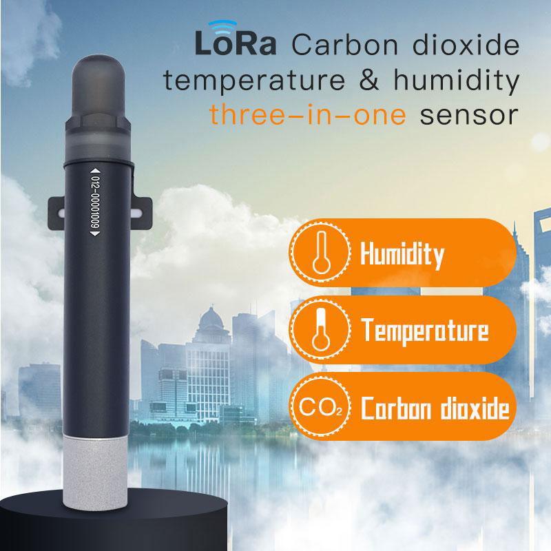 Battery Powered LoRa Wireless CO2 Carbon Dioxide Sensor