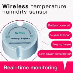 470mhz 433mhz Wireless temperature and humidity sensor data logger 