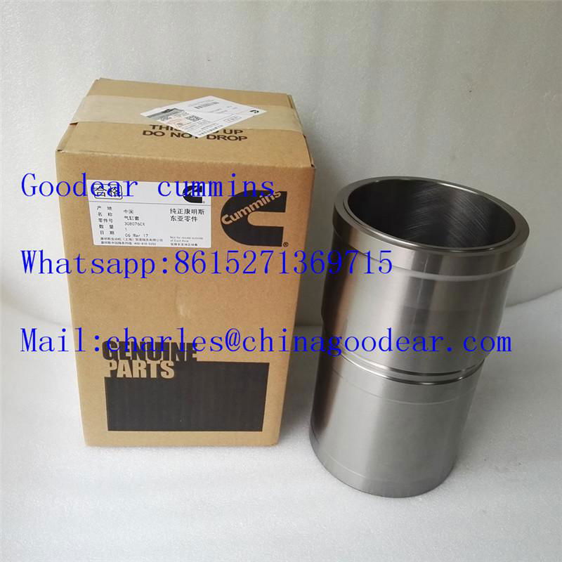 Chongqing cummins M11 diesel engine cylinder liner 3080760 5