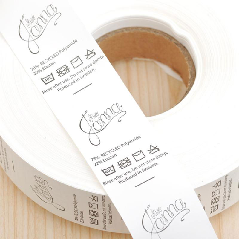 China Garment Accessories Best Quality Cotton Polyester Textiles Printing Label