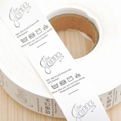 China Garment Accessories Best Quality Cotton Polyester Textiles Printing Label