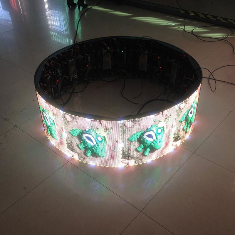 P4mm Cylinder Indoor LED Display Screen