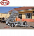 Tandem Axle 2000kg Galvanizing Hydraulic Tipping Trailer