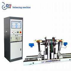 used drive shaft rotor dynamic balancing machine with bearing support