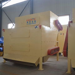 Double pass roller mineral separator mining machine
