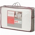 Luxury Hotel Quality 100% Pure Canadian Goose Down 4 x Pillows 100% Cotton Cover 1
