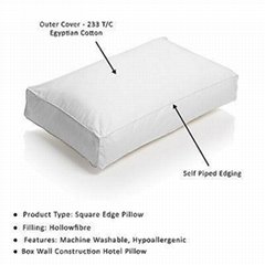 Pure Hungarian Goose Feather Goose Down Pillows Hotel Quality 100% Cotton Cover 