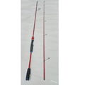 2 section carbon fishing rod spinning