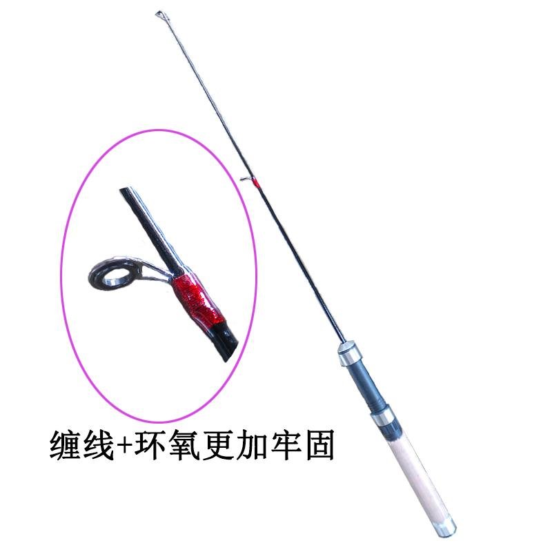ice fishing rod mini glass fiber fishing rod 2