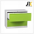 Colored two drawer lateral  cabinet 2