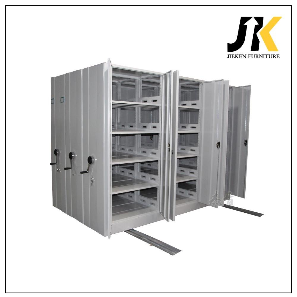 Movable compact mass shelving hanging filing cabinet 3
