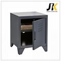 JIEKEN metal bedside locker nightstand