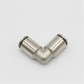 L type metal push copper ferrule fitting