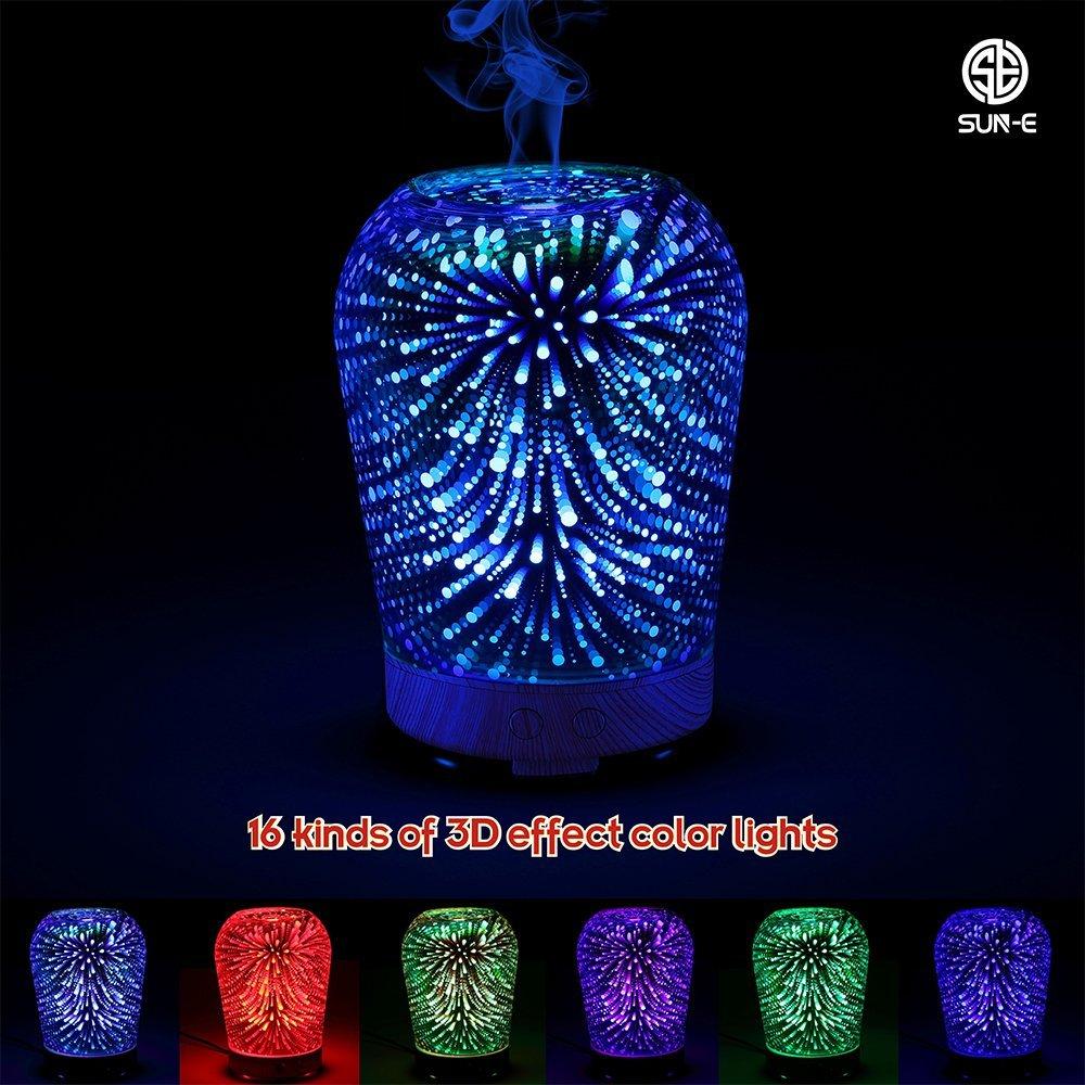 3D Essential Oil Diffuser Ultrasonic Humidifier 4