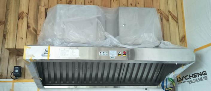 Cooking Vent Hood With Electrostatic Air Cleaner