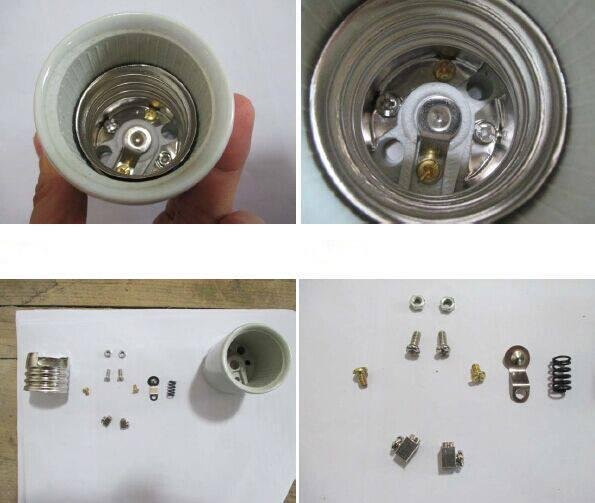 ceramic/porcelain  lampholder E27