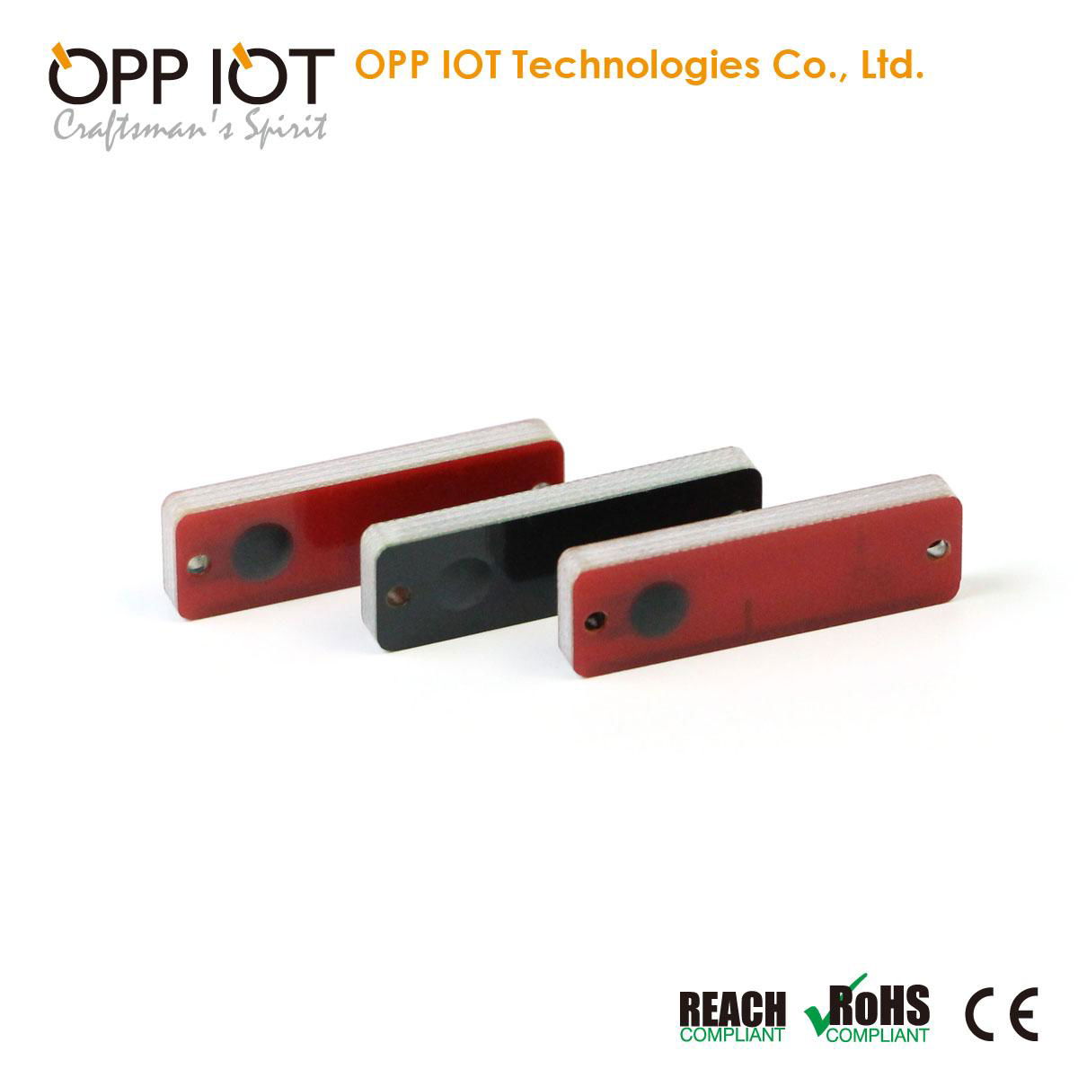 RFID Industrial Pipe Tracking Heatproof UHF ISO/800-6c OEM Metal Tag 3
