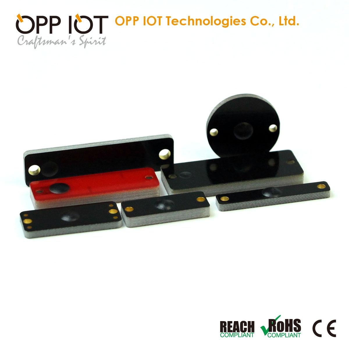 RFID Industrial Pipe Tracking Heatproof UHF ISO/800-6c OEM Metal Tag 4