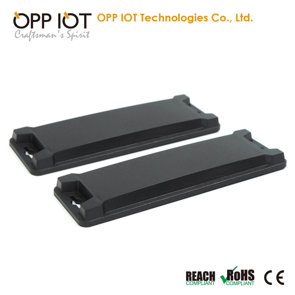 Choose OPP130 Metal Mount RFID tag for its long read range and low profile