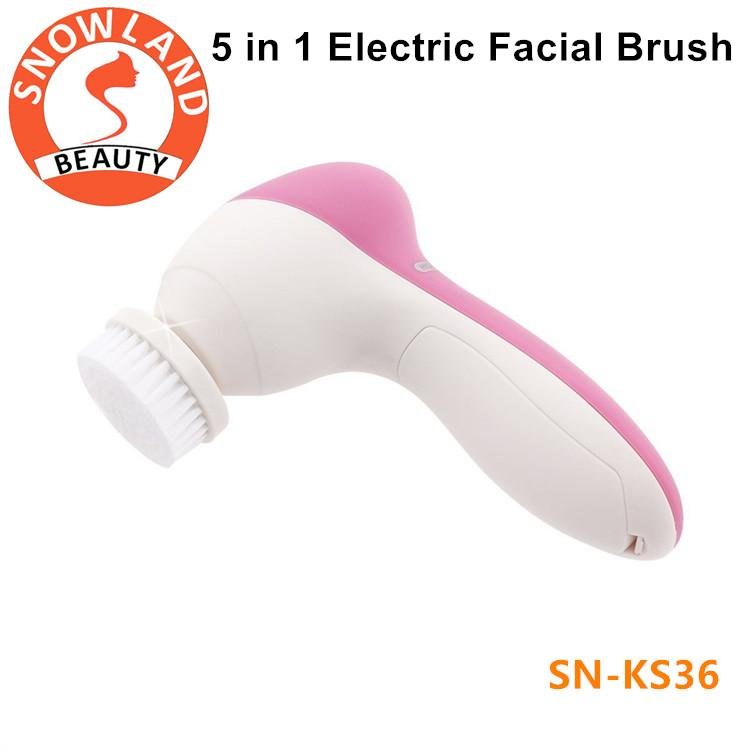 5 in 1 Facial Washing Brush Cleansing Brush Face Body Skin Care 2