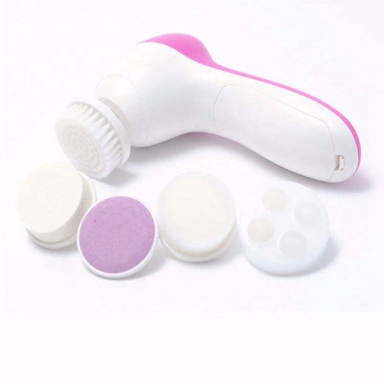 5 in 1 Facial Washing Brush Cleansing Brush Face Body Skin Care 5