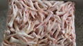 Frozen chicken feet and paws for sale fom Brazil 1