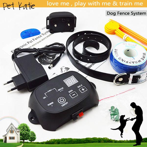Wired In Ground Rechargeable Electronic Dog Fence Waterproof KD660
