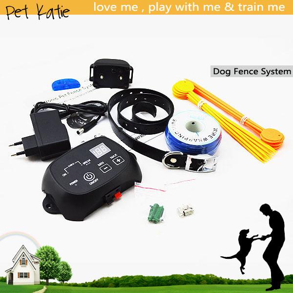 Wired In Ground Rechargeable Electronic Dog Fence Waterproof KD660
