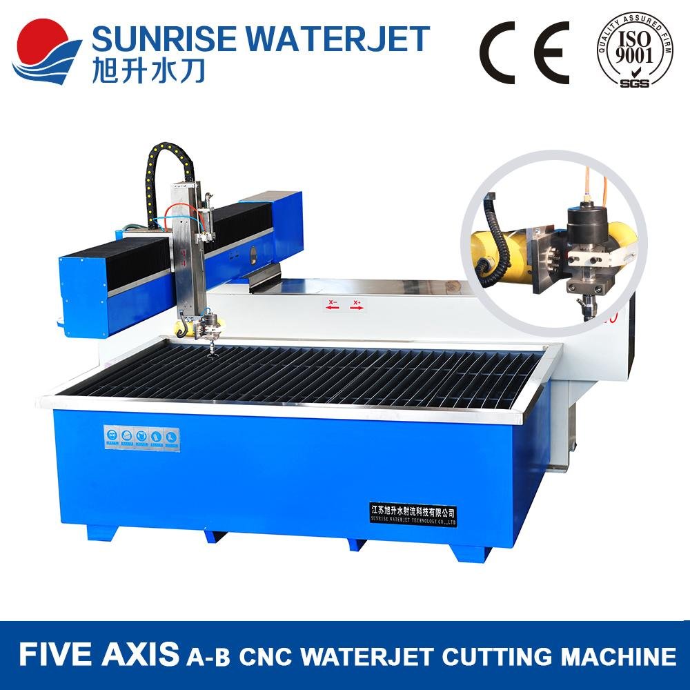 5 axis waterjet cutter for ceramic tile and marble cutting 5