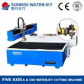 5 axis waterjet cutter for ceramic tile and marble cutting 5