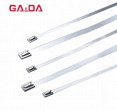 High quality eco-friendly releasable stainless steel cable tie