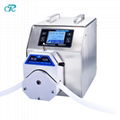 Touch Screen  And Button  To Lab Peristaltic Pump 