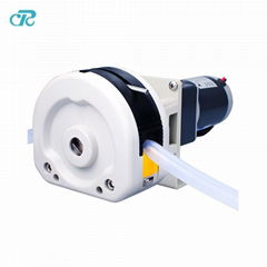 Peristaltic pump for milk transfer and filling