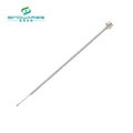 ISO stainless steel hypodermic needle with blunt tip