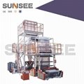 Sunsee machinery plastic film blown machine