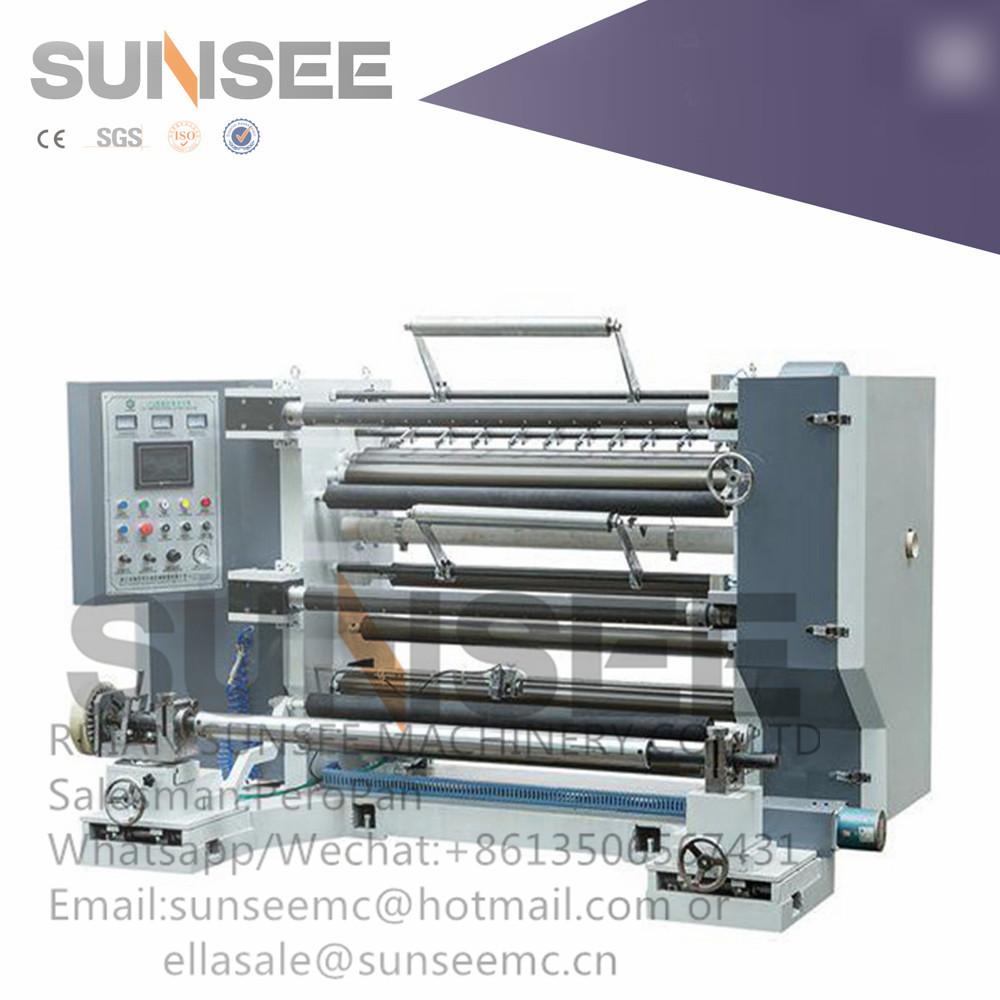 Automatic Plastic film Slitting machine SSE1300 SUNSEE (China